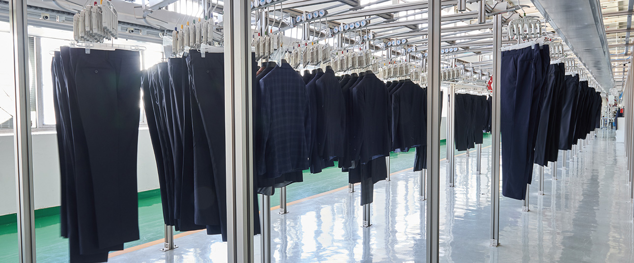 Intelligent hanger warehouse